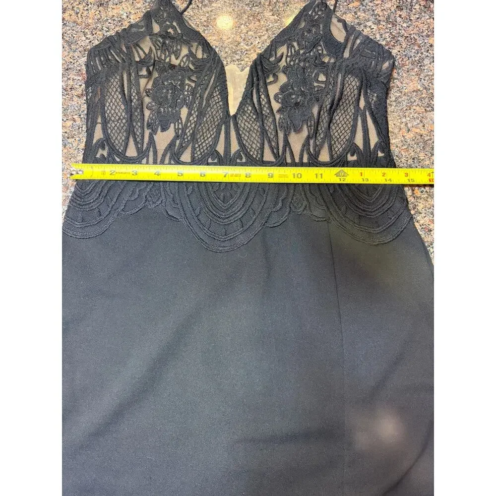 Hello Molly "I Come Alive" Black Maxi Dress Size 6 - Picture 6 of 16